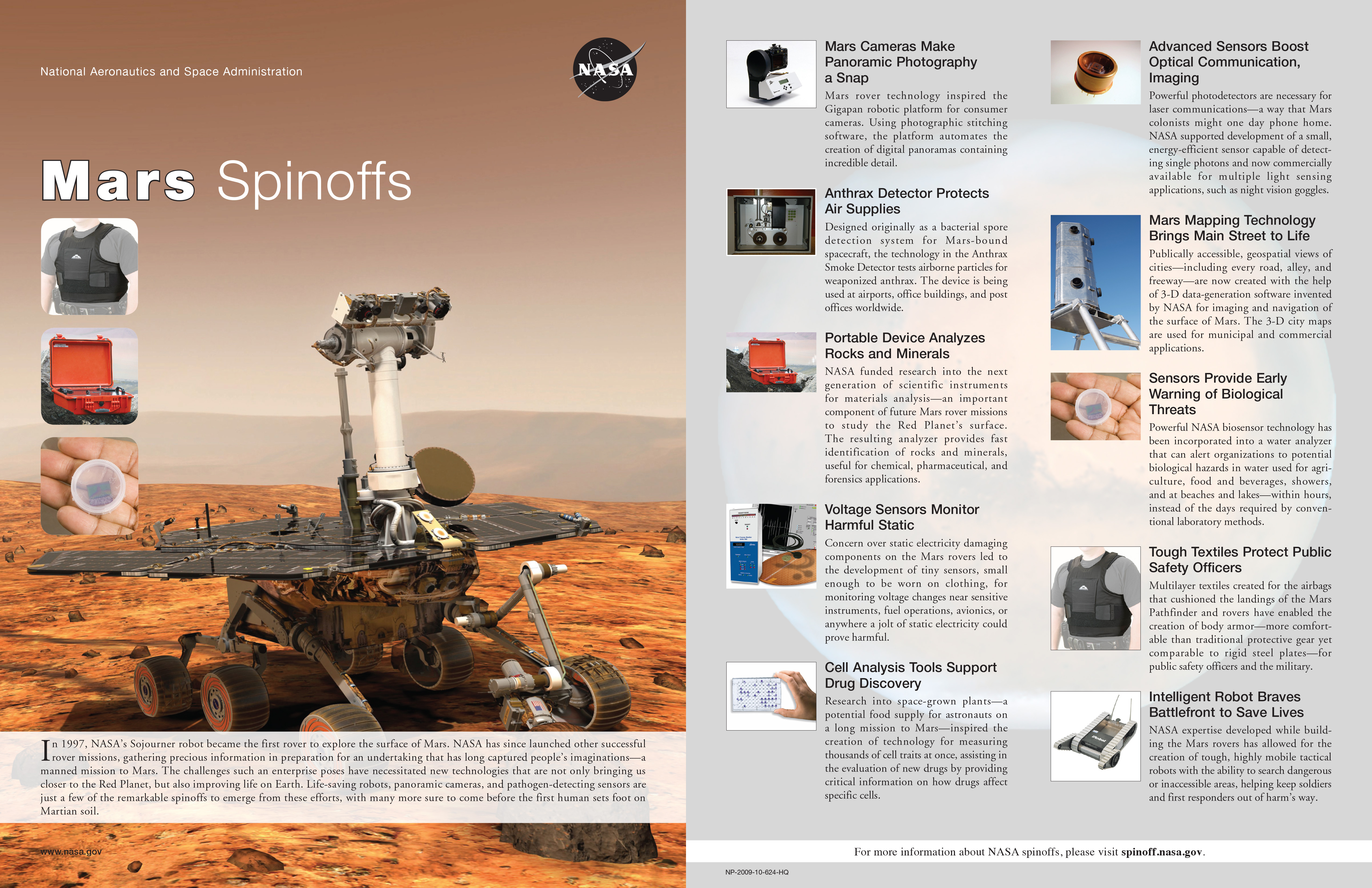 Mars Spinoffs NASA