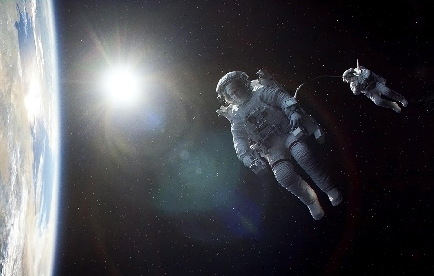 Still photo from the movie 'Gravity': Warner Bros./Esperanto Filmoj/Heyday Films