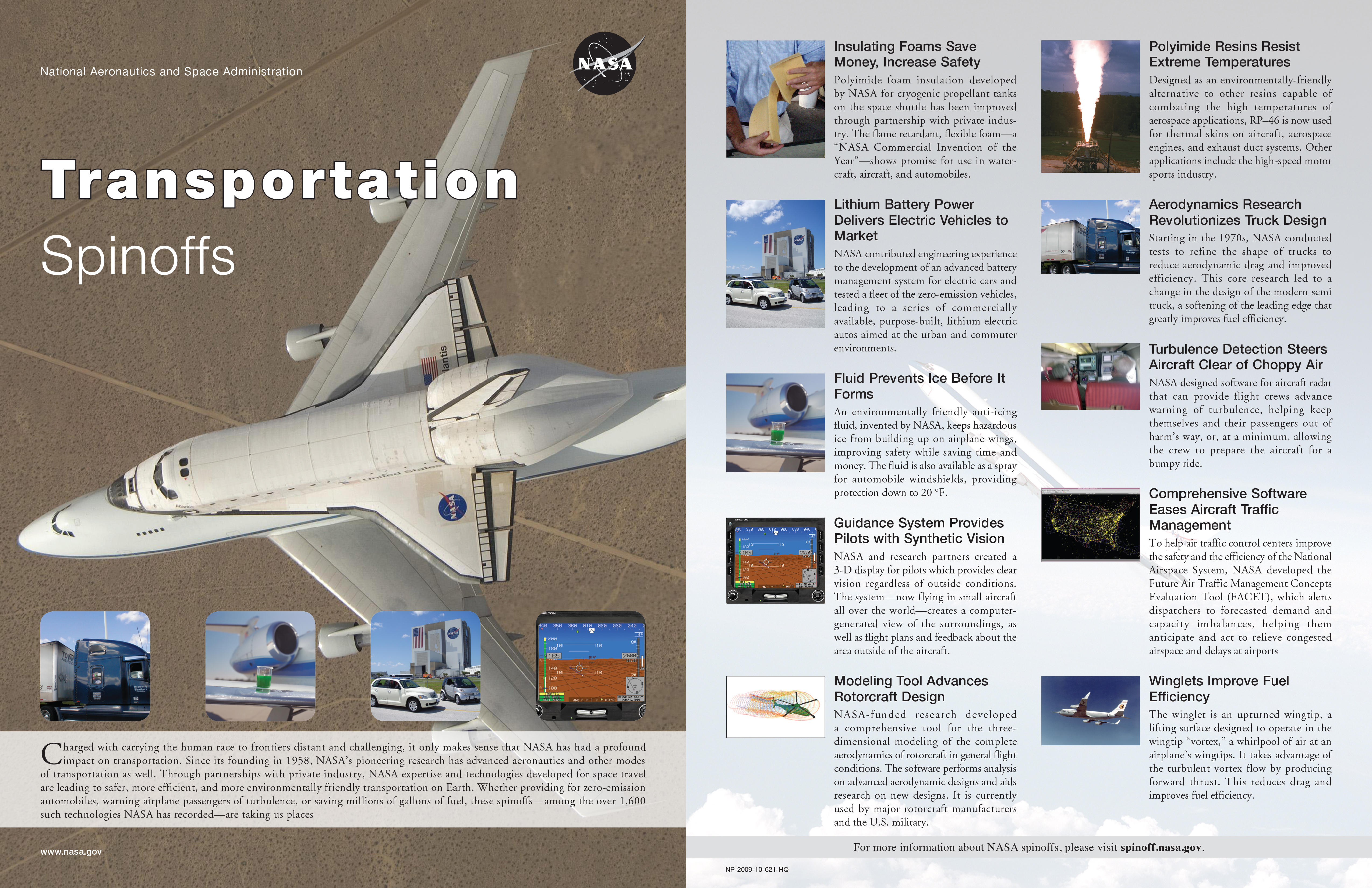 Transportation-Spinoffs-NASA