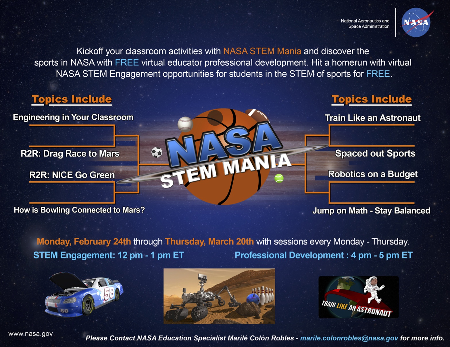 STEM Mania Flyer