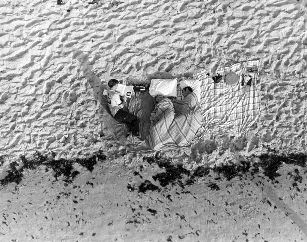 It was estimated that one million people were present on the Space Coast to see the launch of Apollo 11, with some families even sleeping on nearby beaches the night before the launch.