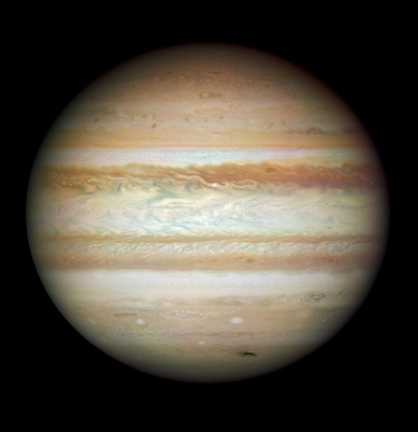 HUBBLE'S TOP 100 • #42 • Credit: NASA, ESA, Michael Wong (Space Telescope Science Institute, Baltimore, MD), H. B. Hammel (Space Science Institute, Boulder, CO) and the Jupiter Impact Team