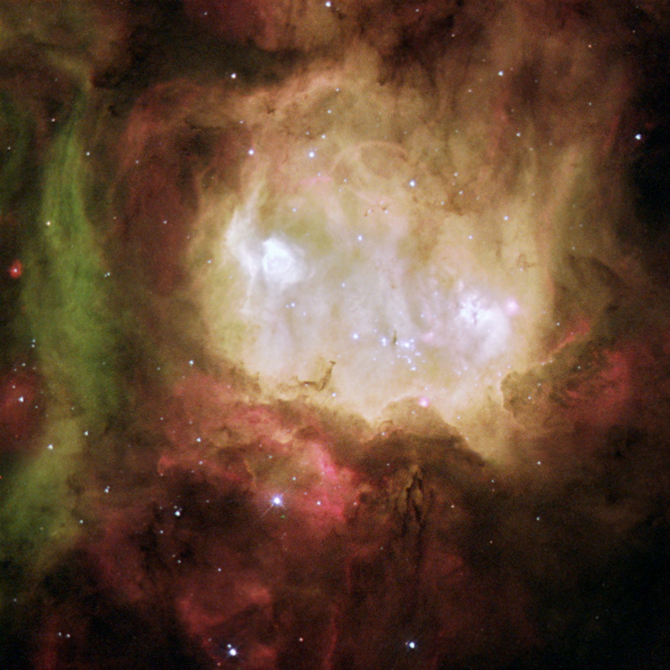 HUBBLE'S TOP 100 • #92 • Credit: ESA, NASA, & Mohammad Heydari-Malayeri (Observatoire de Paris, France)