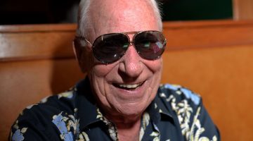 Worden was listed in the Guinness Book of World Records as the “Most isolated human being” during his time alone in Endeavour at the Moon. Credit: Julian Leek