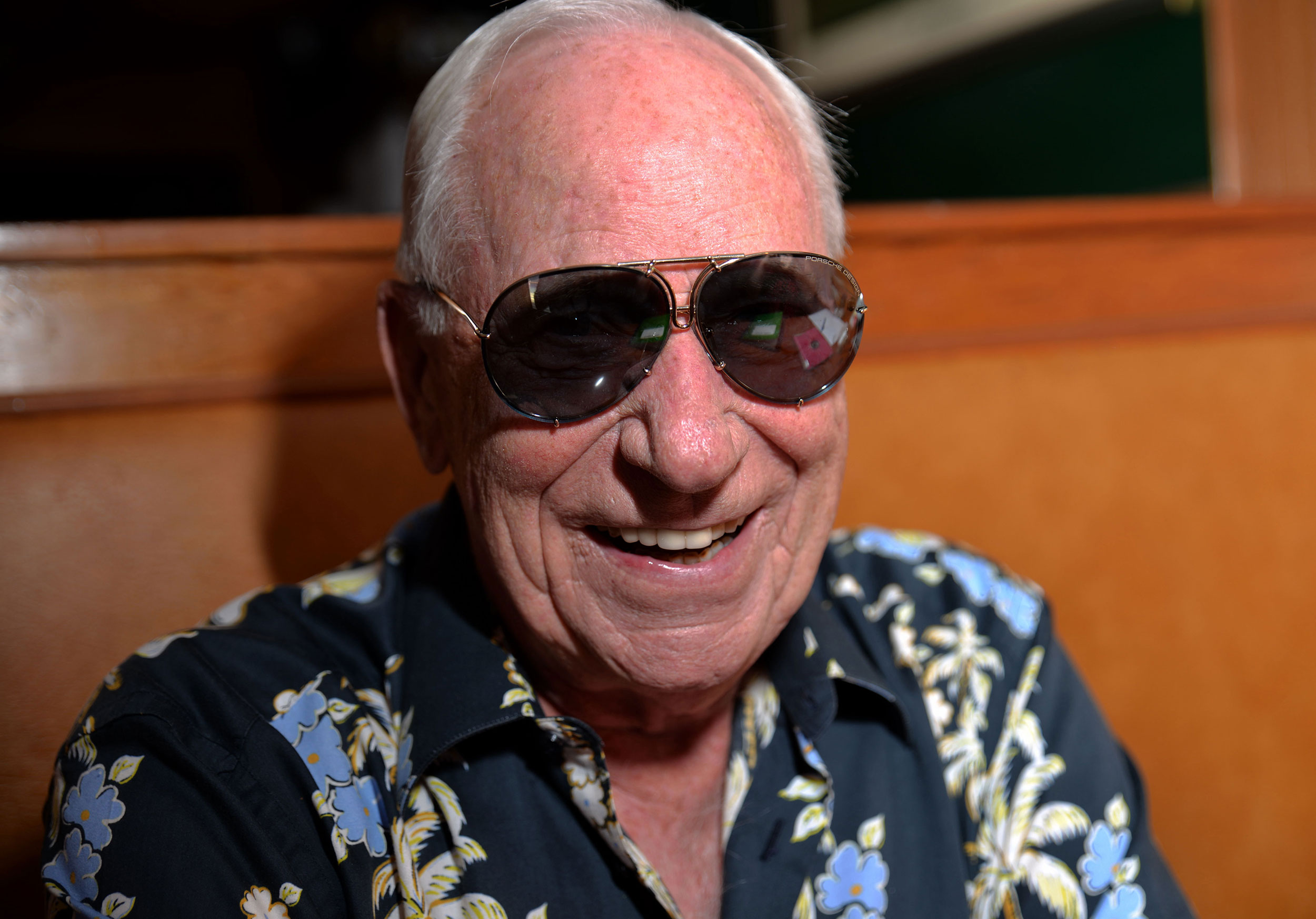 Worden was listed in the Guinness Book of World Records as the “Most isolated human being” during his time alone in Endeavour at the Moon. Credit: Julian Leek