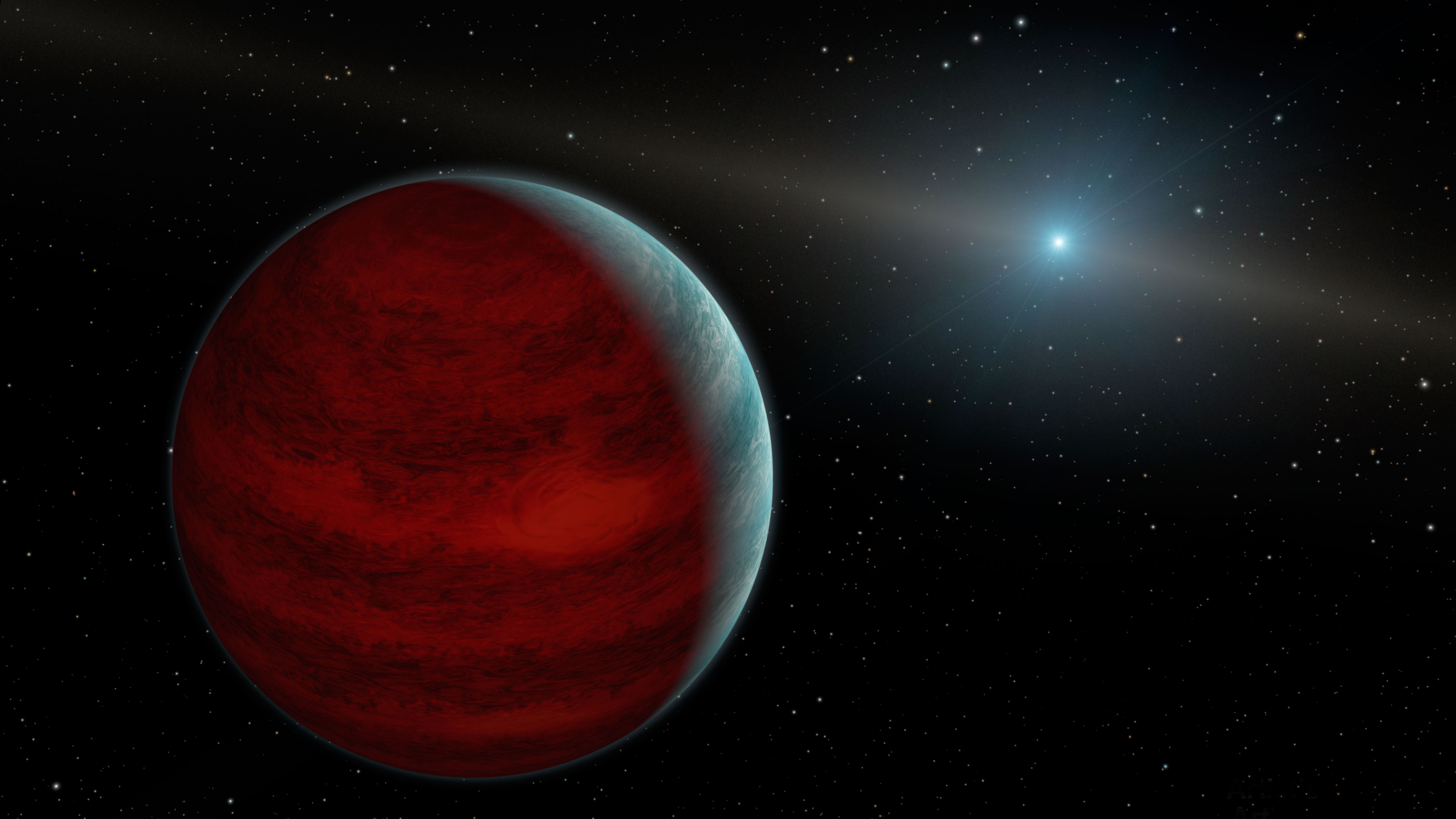 Artist’s concept or a rejuvenated planet. Credit: NASA/JPL-Caltech