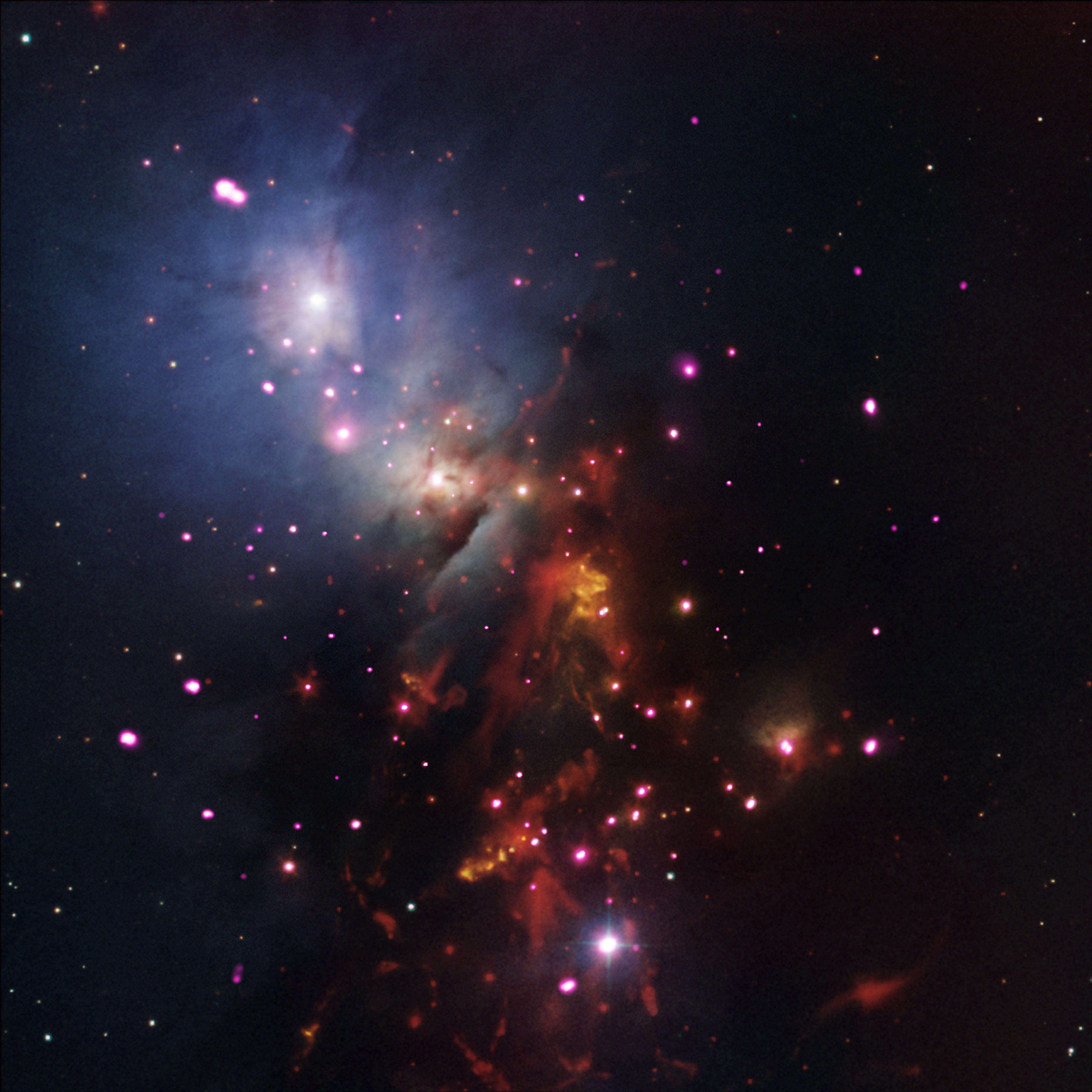 Credit: NASA/CXC/JPL-Caltech/NOAO/DSS