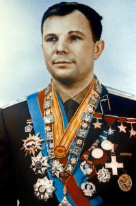Russia’s Yuri Gagarin, first man in space